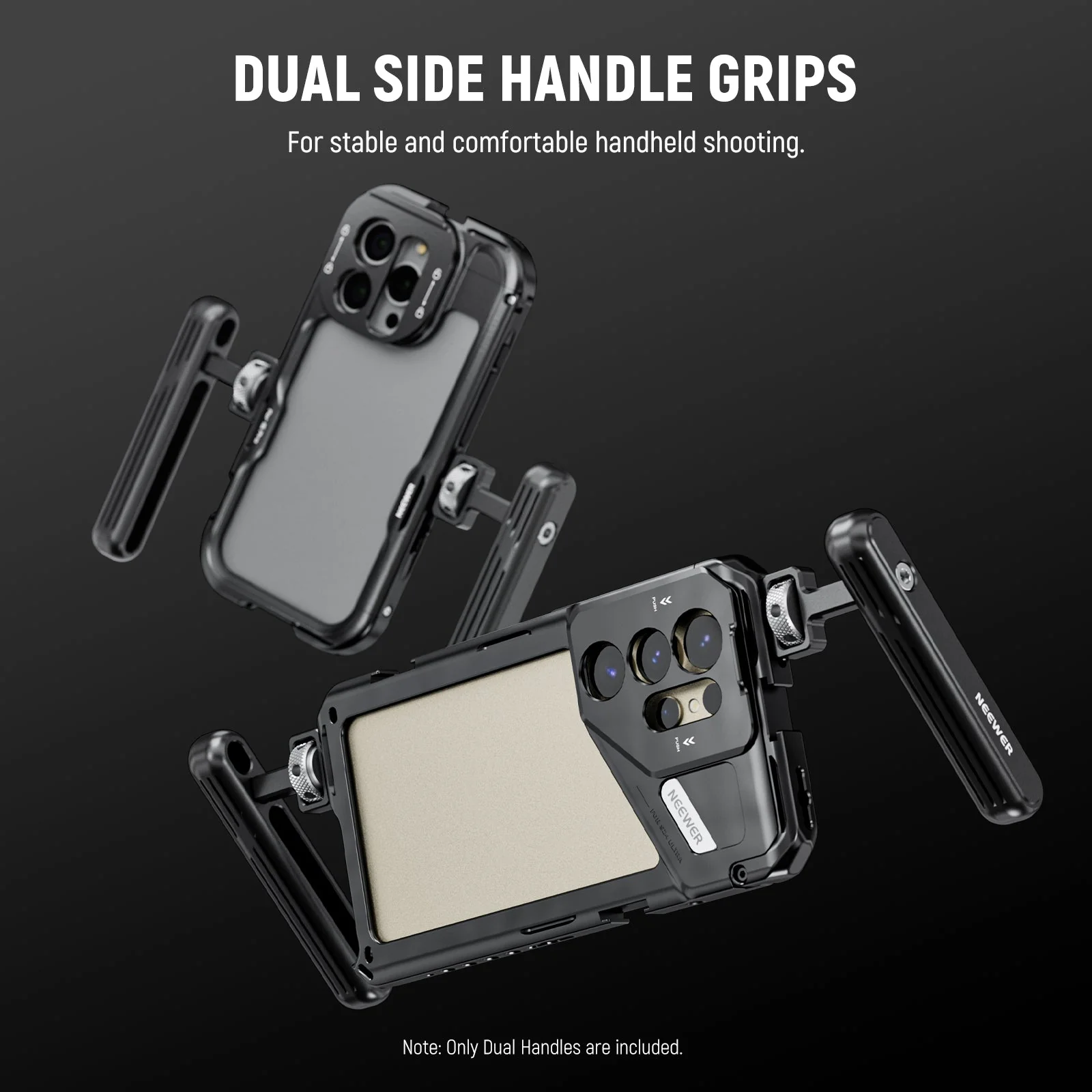 NEEWER PA027 2 Pack Rotatable Phone Side Handle - Image 2