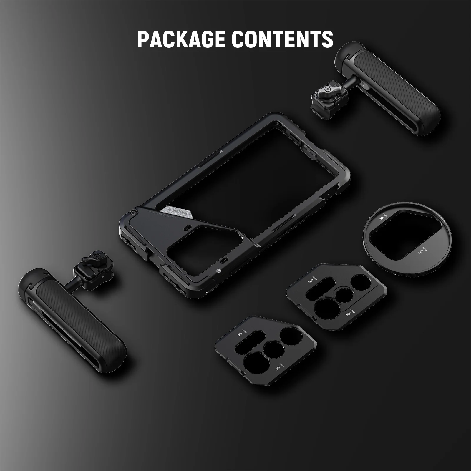 NEEWER PA082 Phone Cage For SAMSUNG S25 Ultra with 67mm Filter/17mm/T Mount Adapters - Image 24