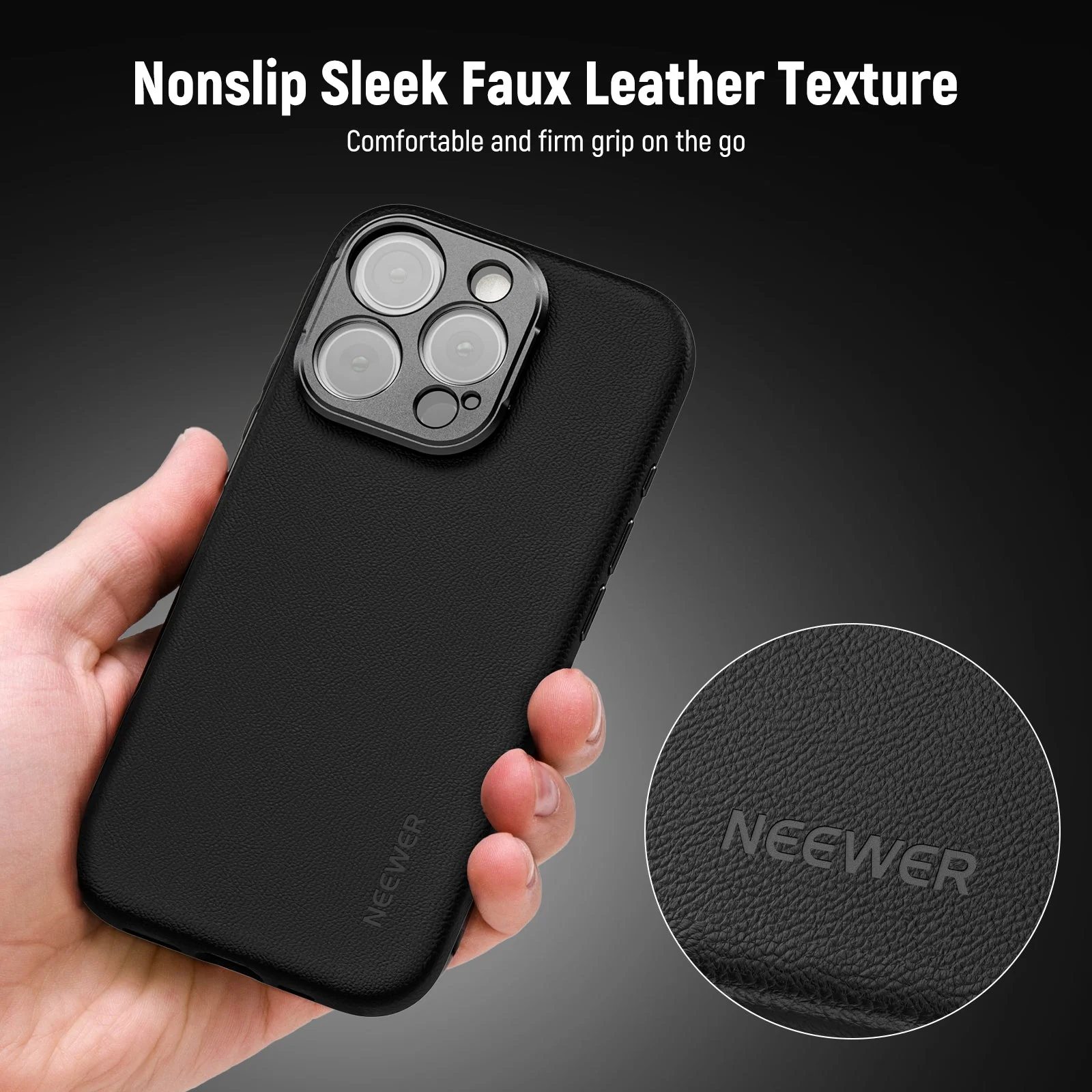 NEEWER PA083/PA084 Black Case For iPhone 16 Pro/Pro Max - Image 7