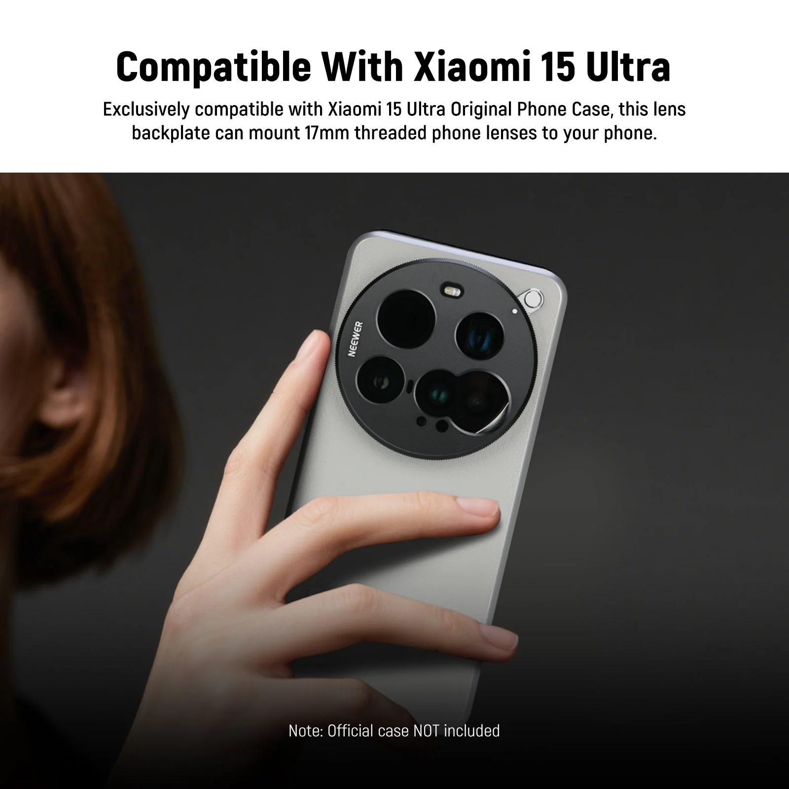 NEEWER PA111 Lens Backplate for Xiaomi 15 Ultra - Image 7