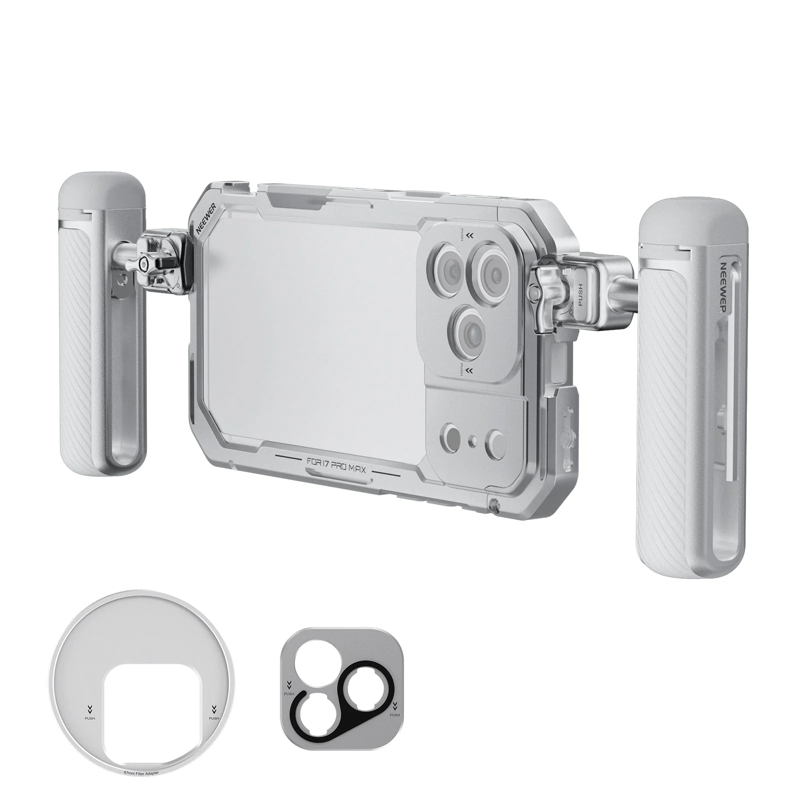 NEEWER PA143/PA144 Phone Cage Kit Compatible with iPhone 17 Pro/Pro Max