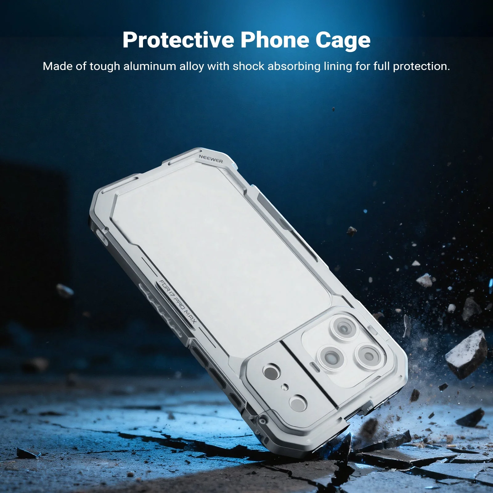 NEEWER PA143/PA144 Phone Cage Kit Compatible with iPhone 17 Pro/Pro Max - Image 2