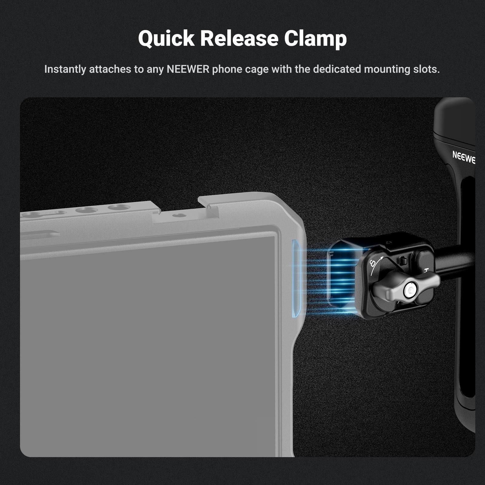 NEEWER PA148 Quick Release Side Handle - Image 3