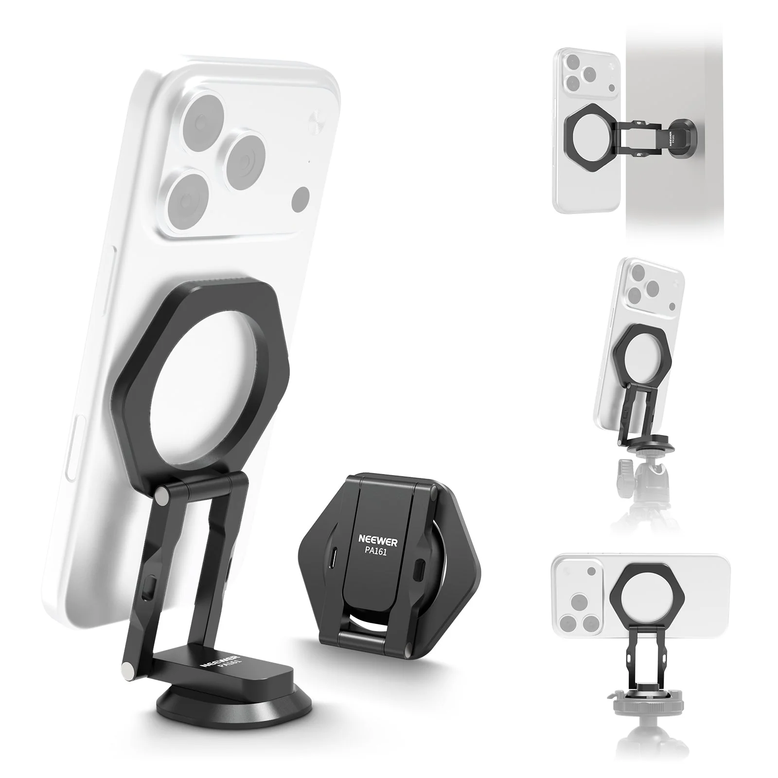 NEEWER PA161 Dual Magnetic Phone Holder