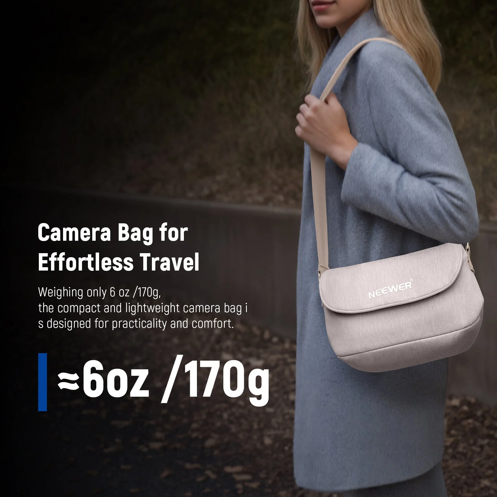 NEEWER PB25 Camera Sling Bag Water Resistant Crossbody - Image 2