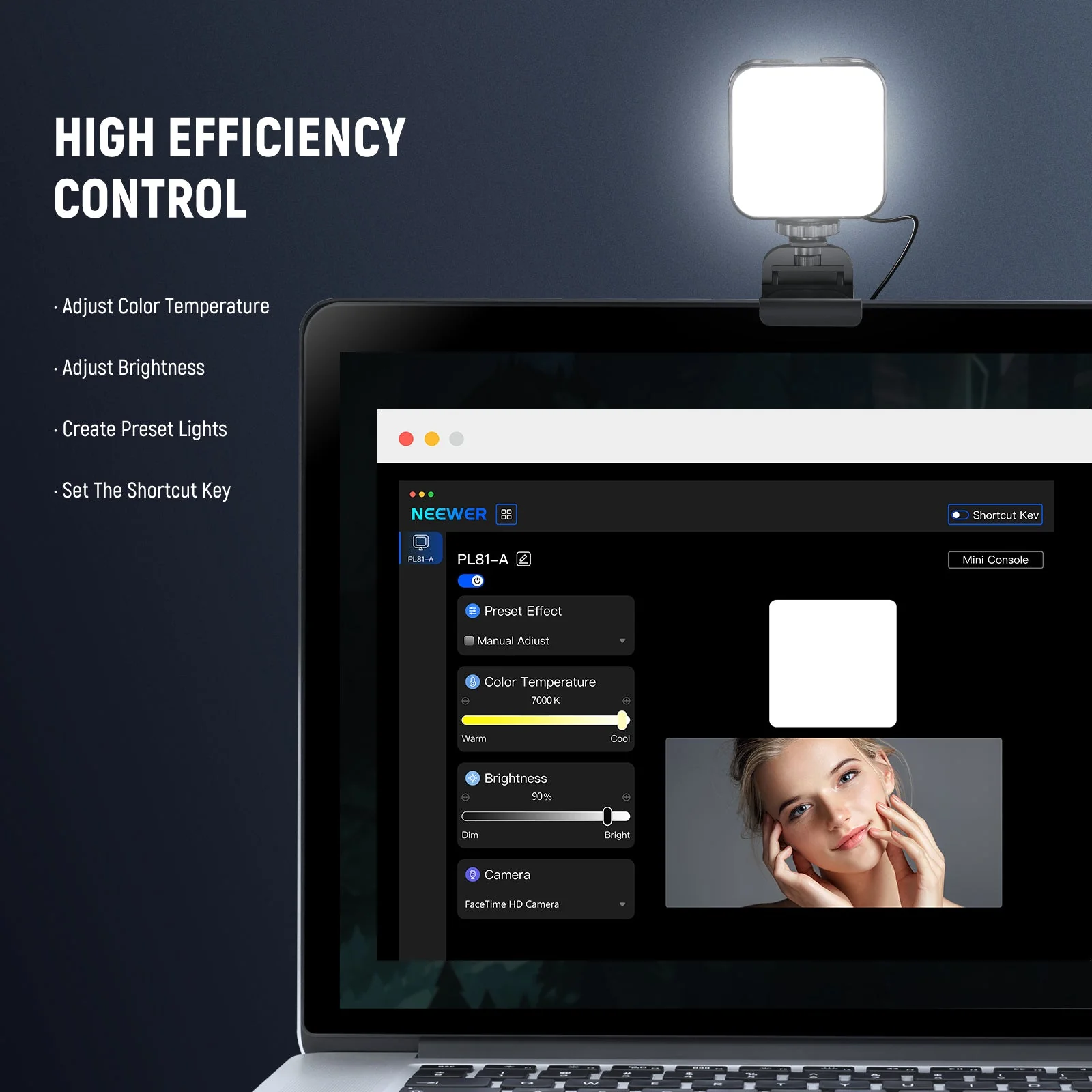 NEEWER PL81 PRO LED Video Light - Image 4
