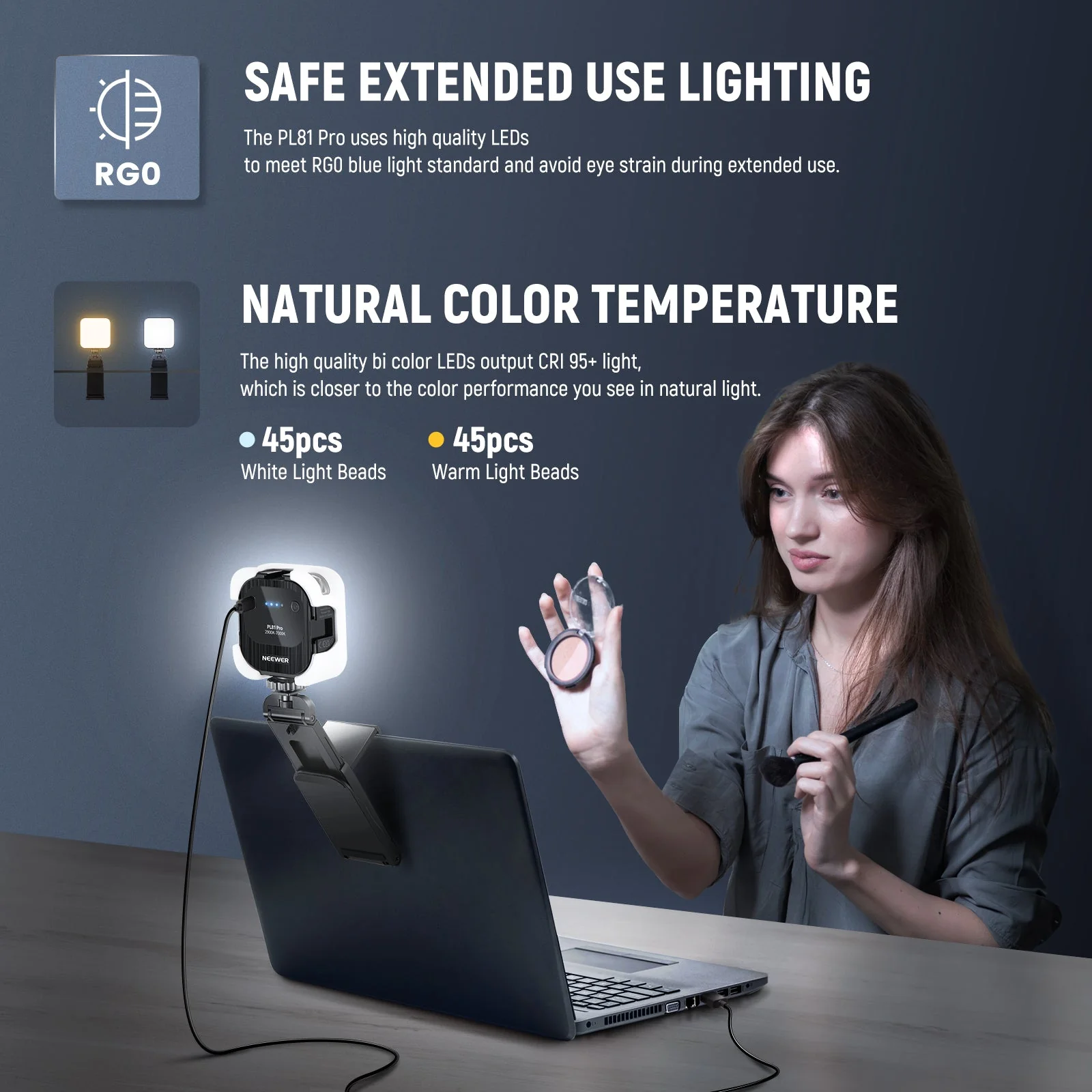 NEEWER PL81 PRO LED Video Light - Image 7