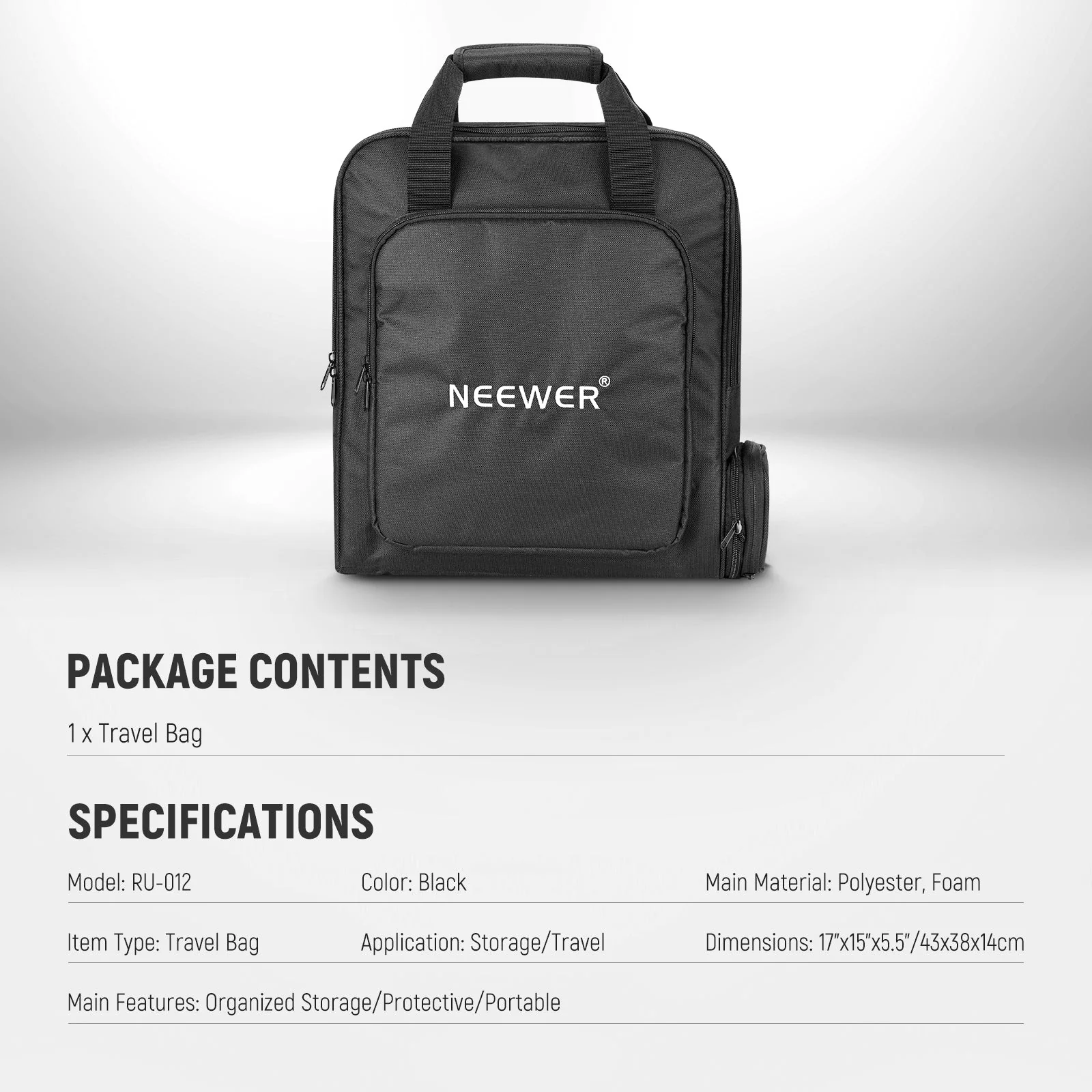 NEEWER RU-012 Travel Bag For Starlink Mini - Image 7