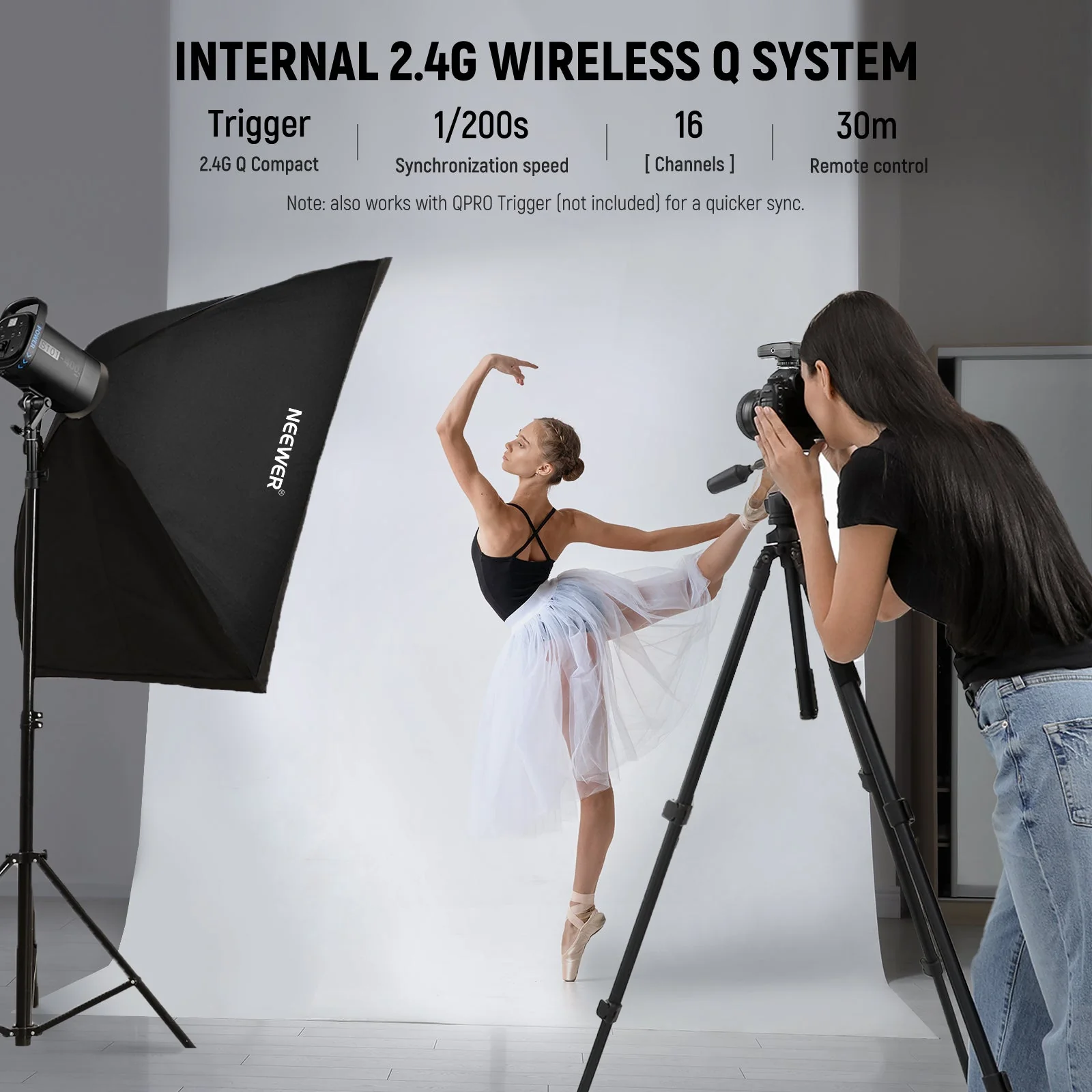 NEEWER S101-400W PRO Strobe Flash Light - Image 5