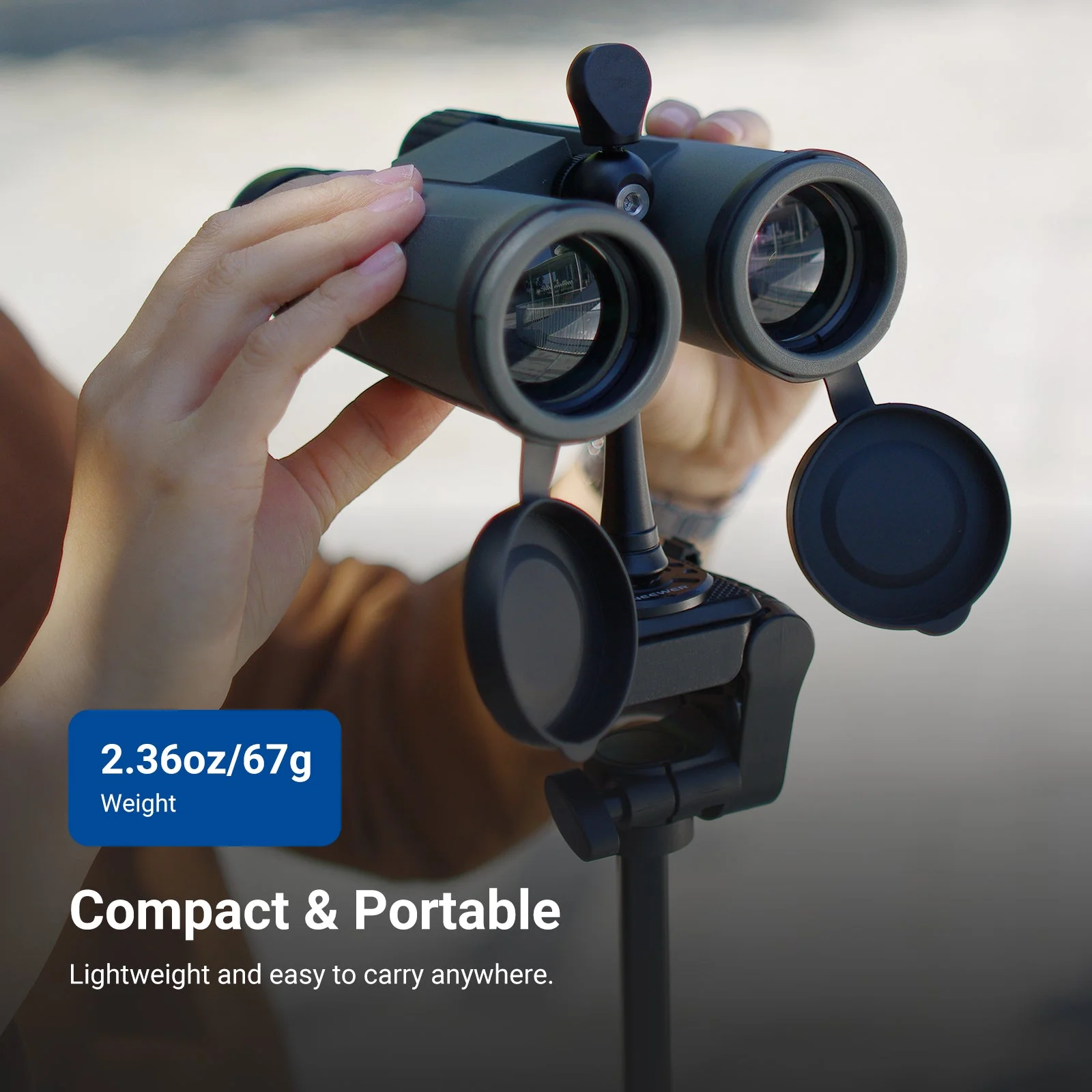 NEEWER ST-T05 Quick Release Binocular Tripod Adapter - Image 6