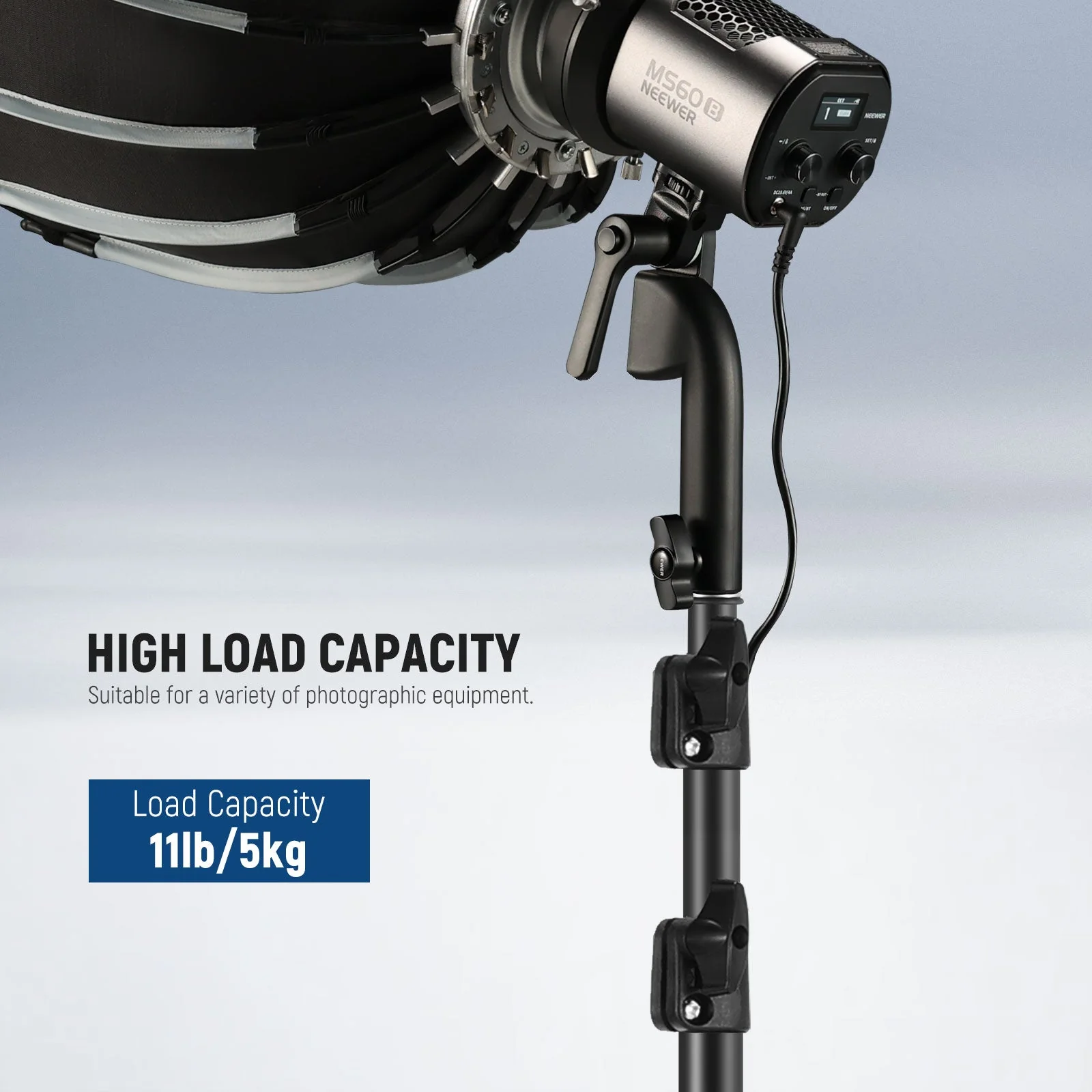 NEEWER ST178B 178cm Photography Light Stand - Image 7