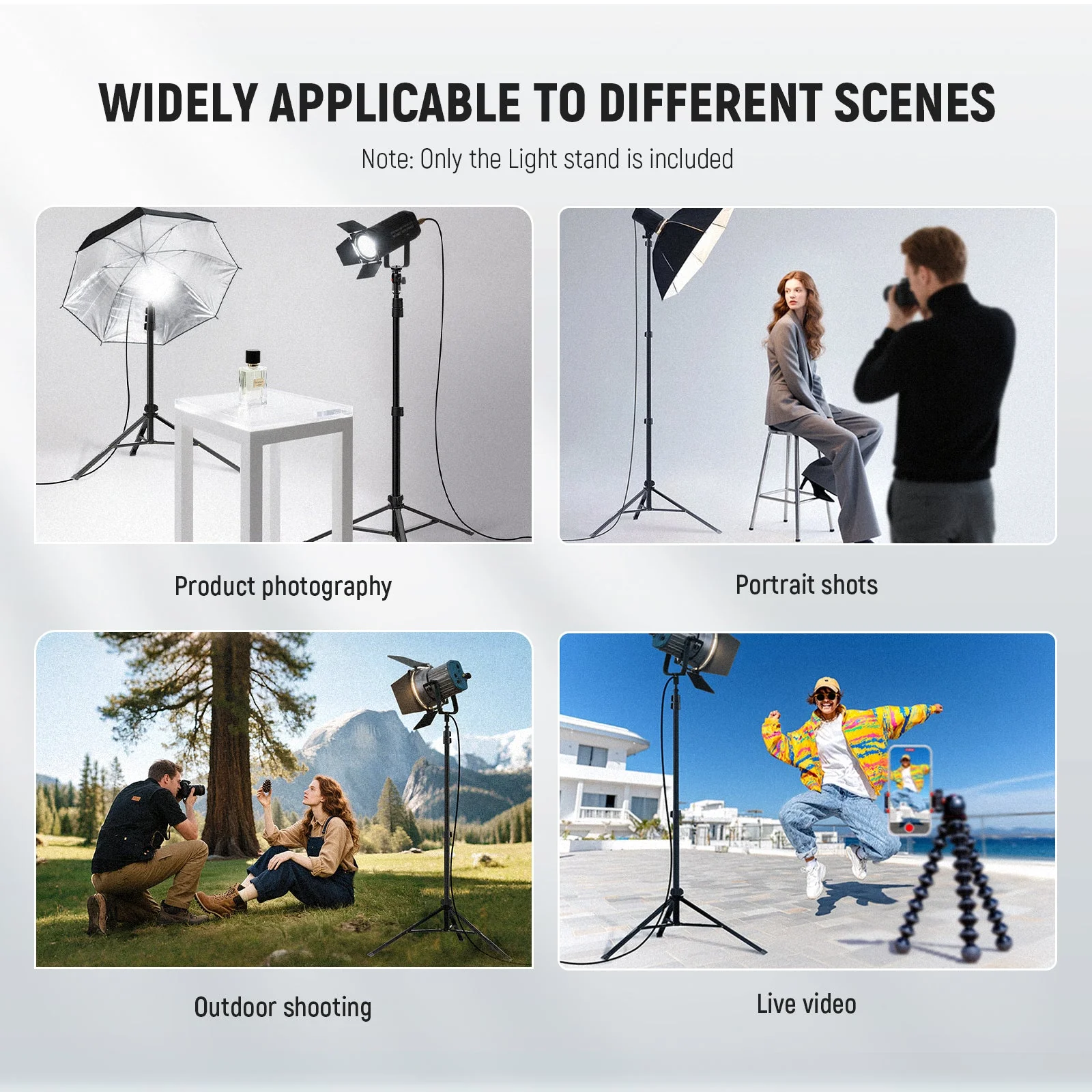 NEEWER ST200B 200cm Photography Light Stand - Image 7