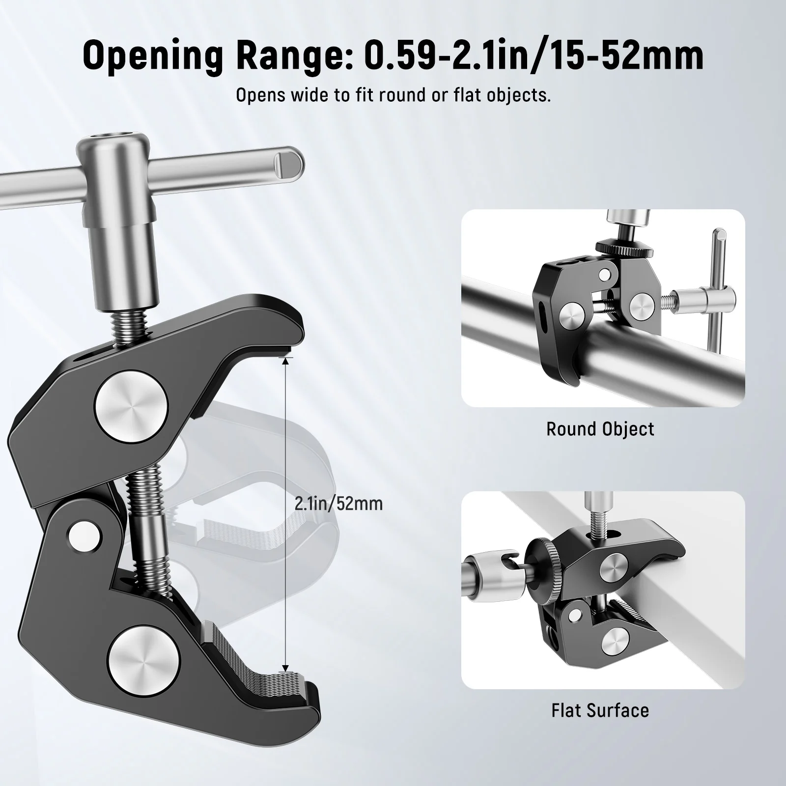 NEEWER ST15C/ST25C Super Clamp with Magic Arm Kit - Image 5