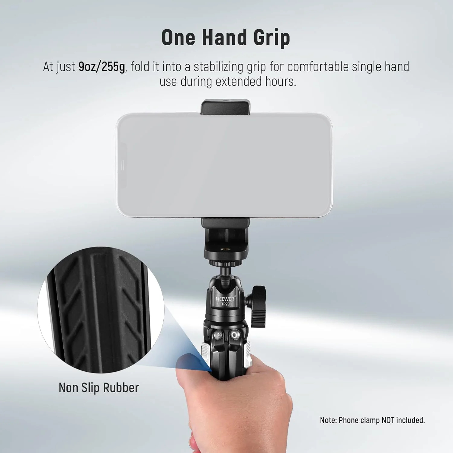 NEEWER TP29 Metal Tabletop Mini Tripod - Image 4