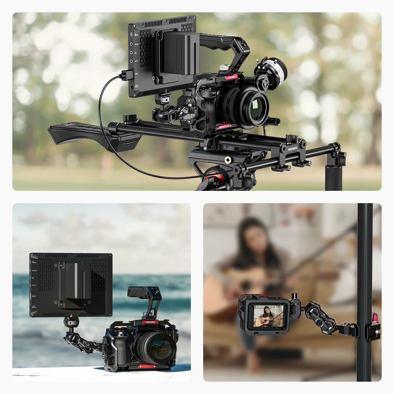NEEWER UA011 Flexible Articulating Magic Arm - Image 8