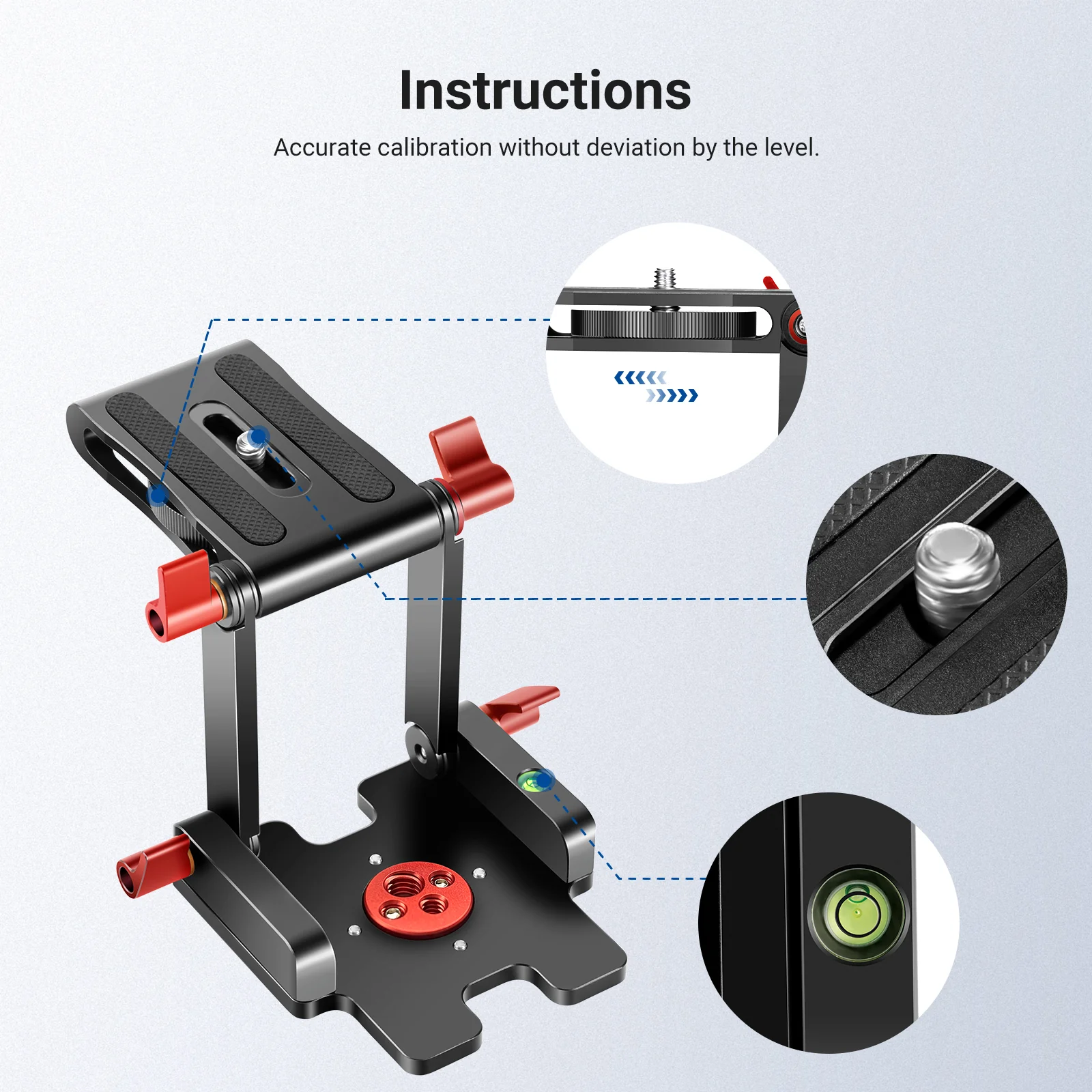 NEEWER Upgraded Z-Flex Tilt Tripod Head - Image 5
