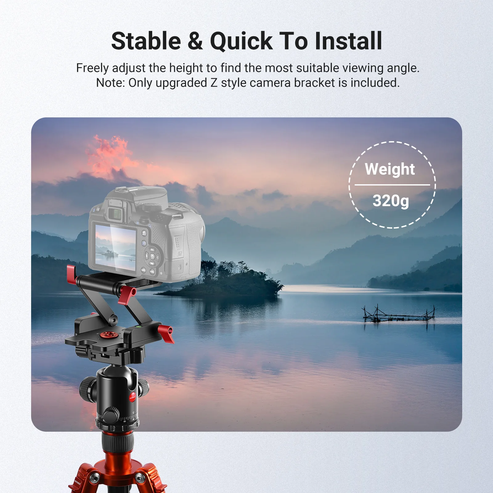 NEEWER Upgraded Z-Flex Tilt Tripod Head - Image 8