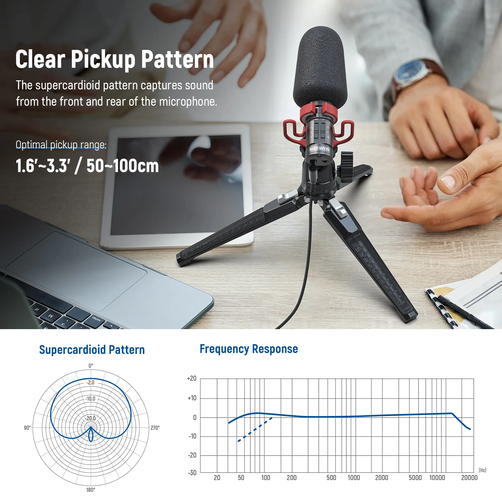 NEEWER VM11 Universal Plug & Play Microphone - Image 2