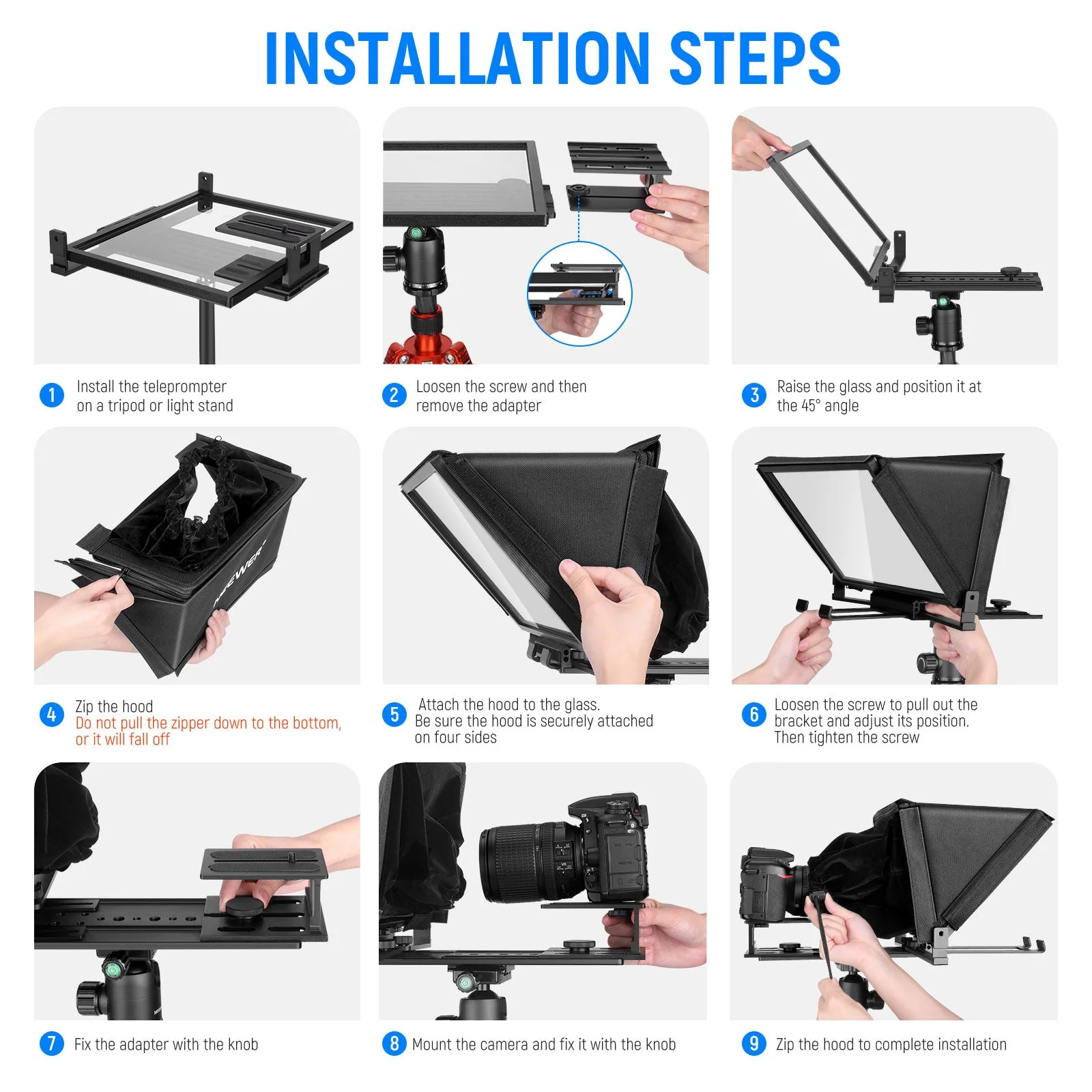 NEEWER X12 Remote Teleprompter - Image 5