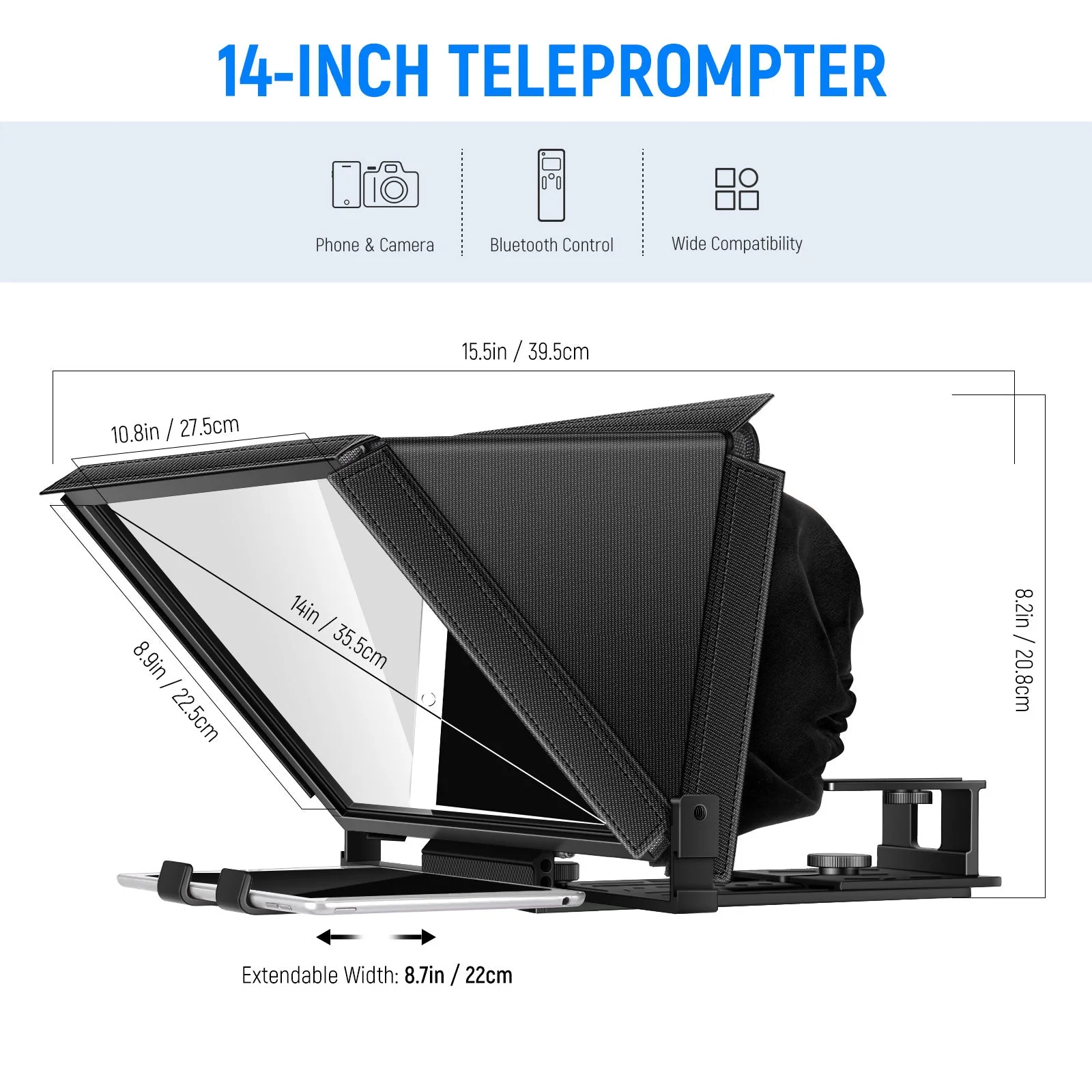 NEEWER X12 Remote Teleprompter - Image 6