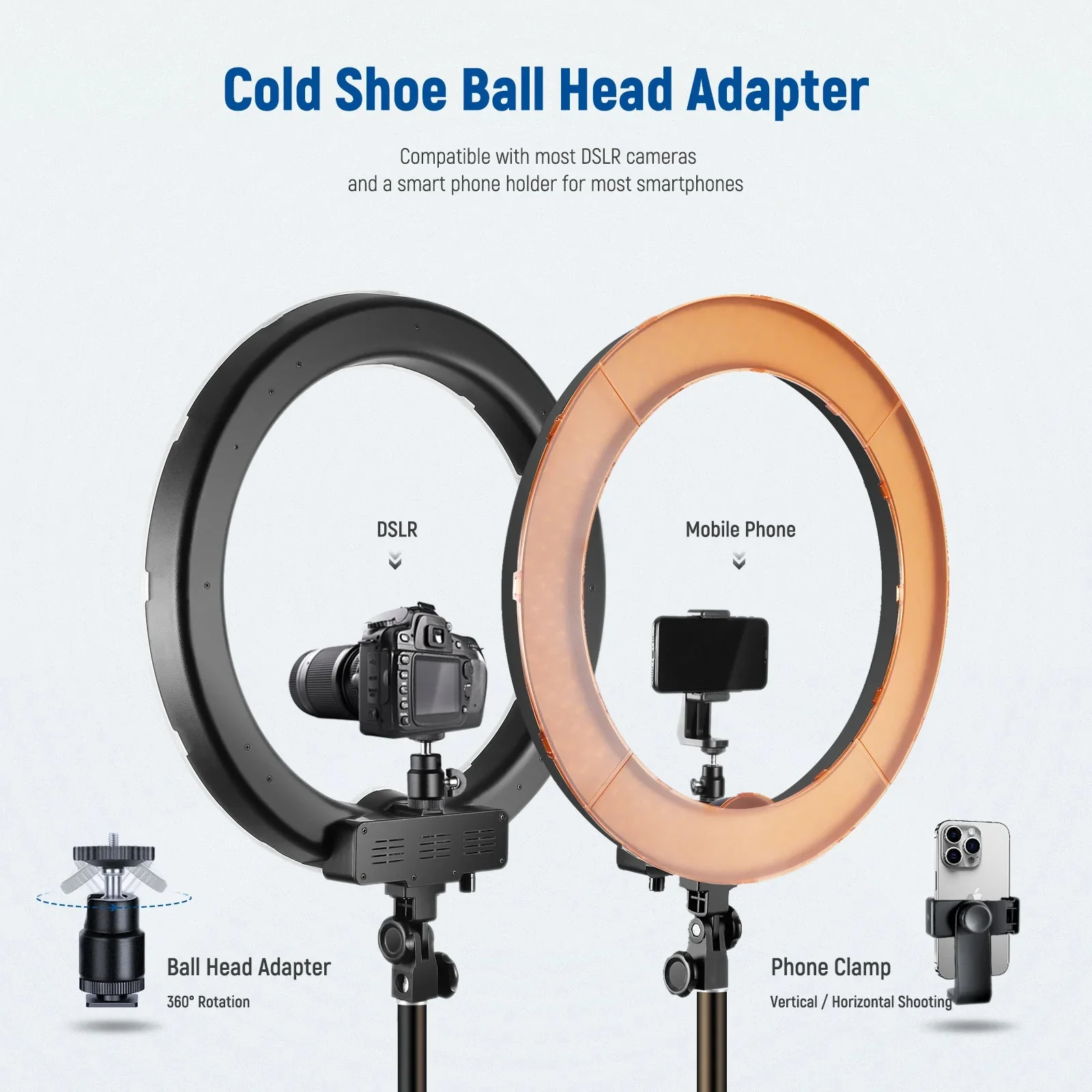 NEEWER RL-18 18 Inch LED Ring Light - Image 7