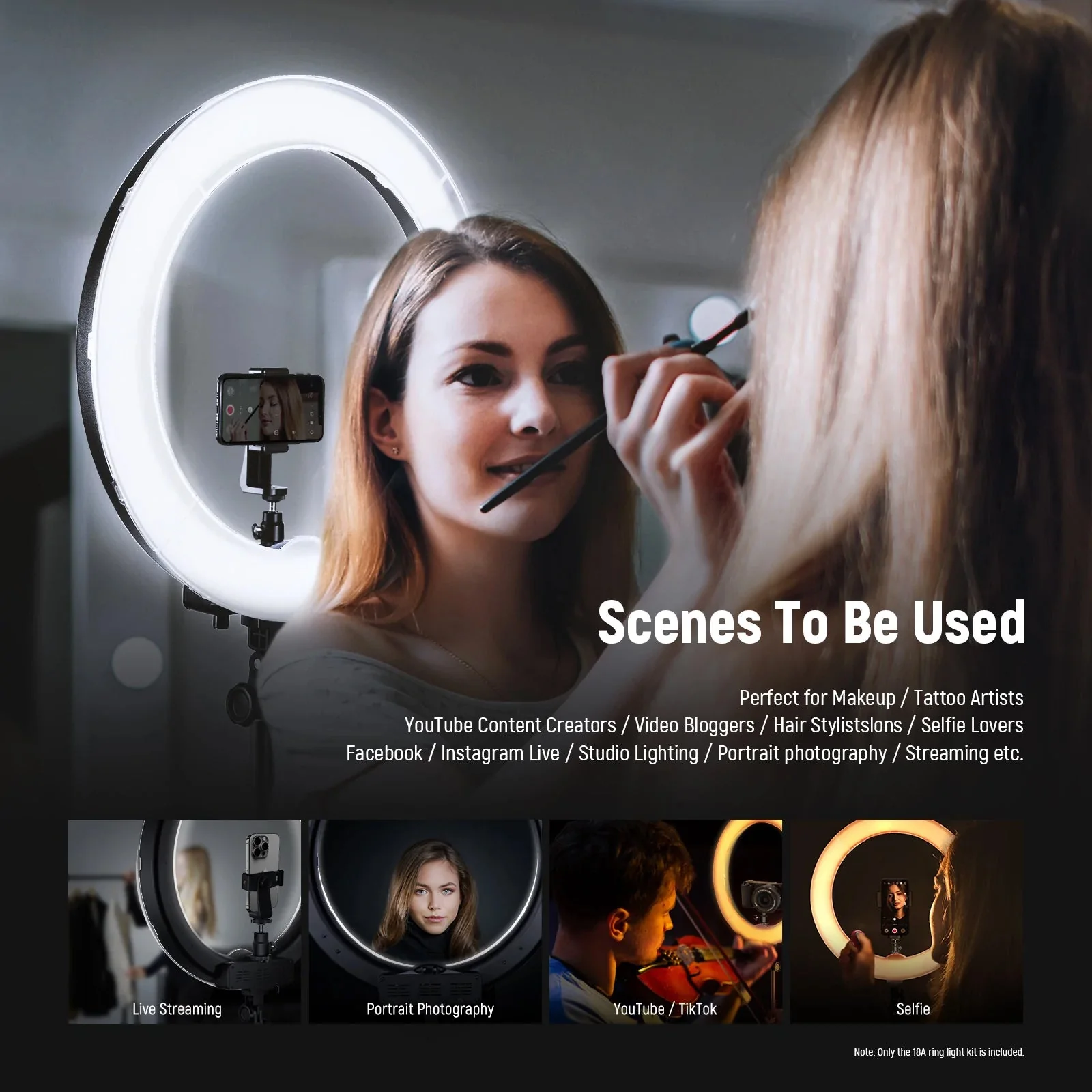 NEEWER RL-18 18 Inch LED Ring Light - Image 8